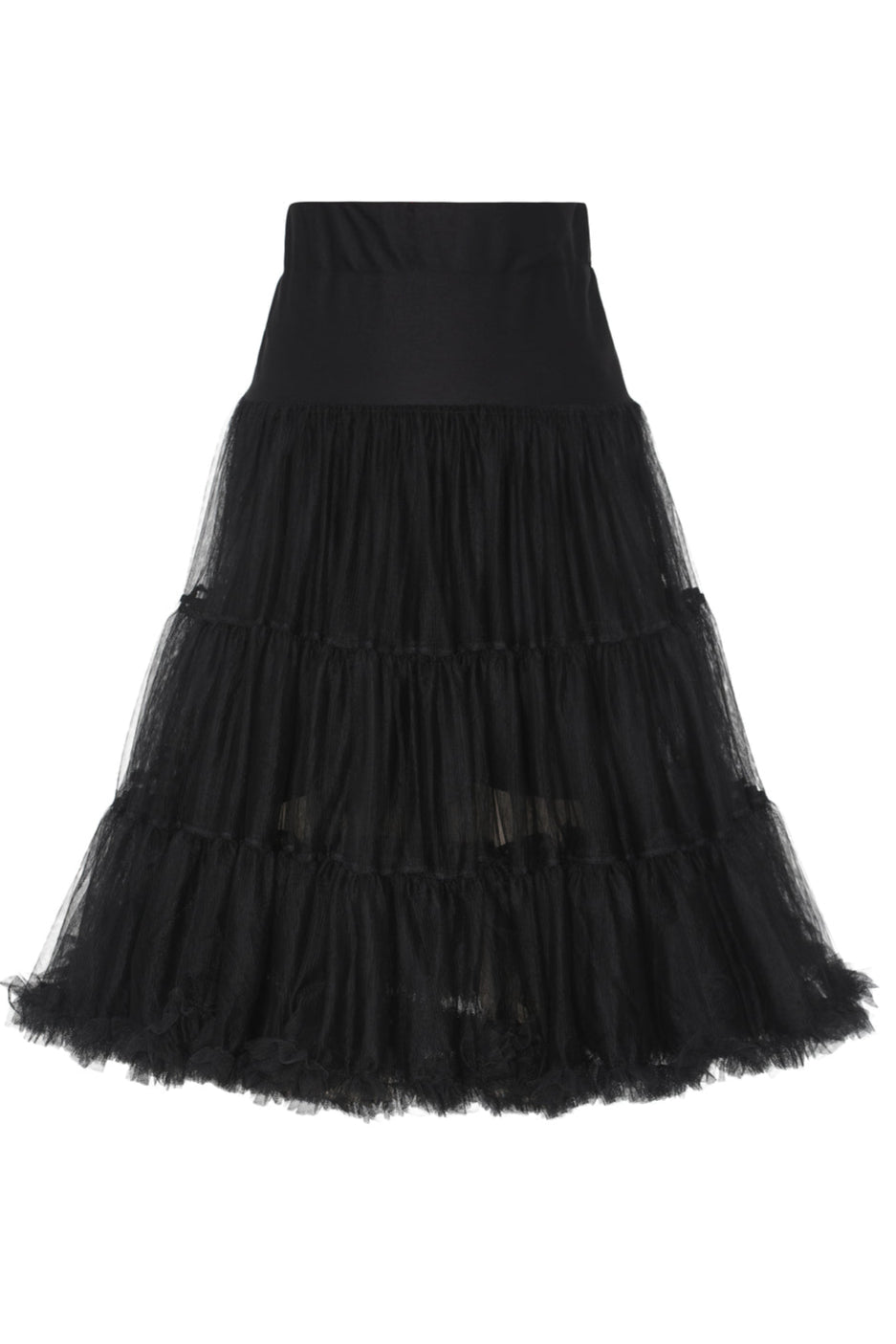 Fluffy Petticoat in Black