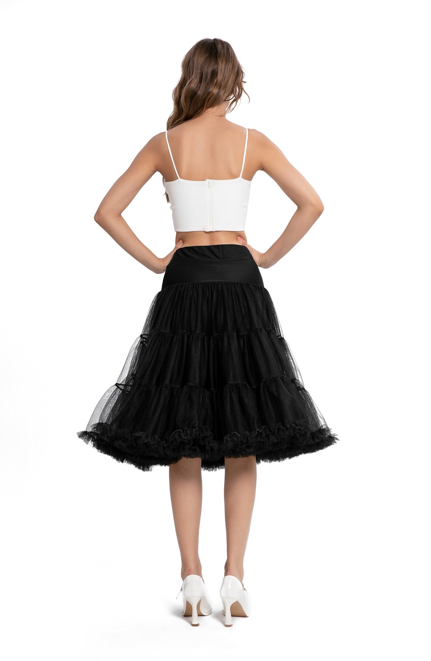 Fluffy Petticoat in Black