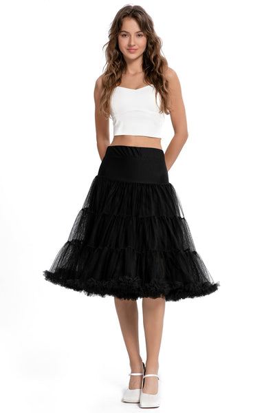 Fluffy Petticoat in Black