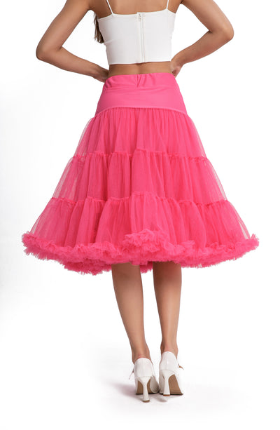 Fluffy Petticoat in Hot Pink