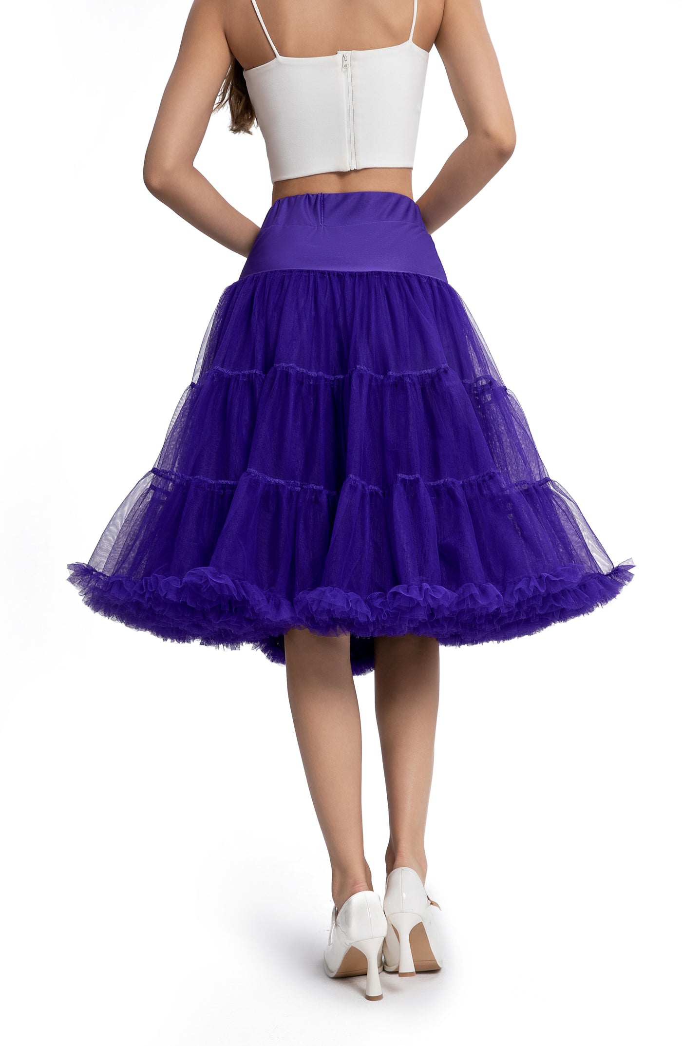 Fluffy Purple Petticoat