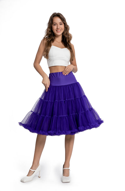 Fluffy Purple Petticoat