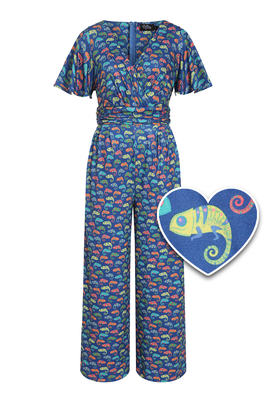 Charlotte Colourful Chameleon Jumpsuit