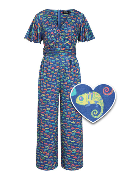 Charlotte Colourful Chameleon Jumpsuit