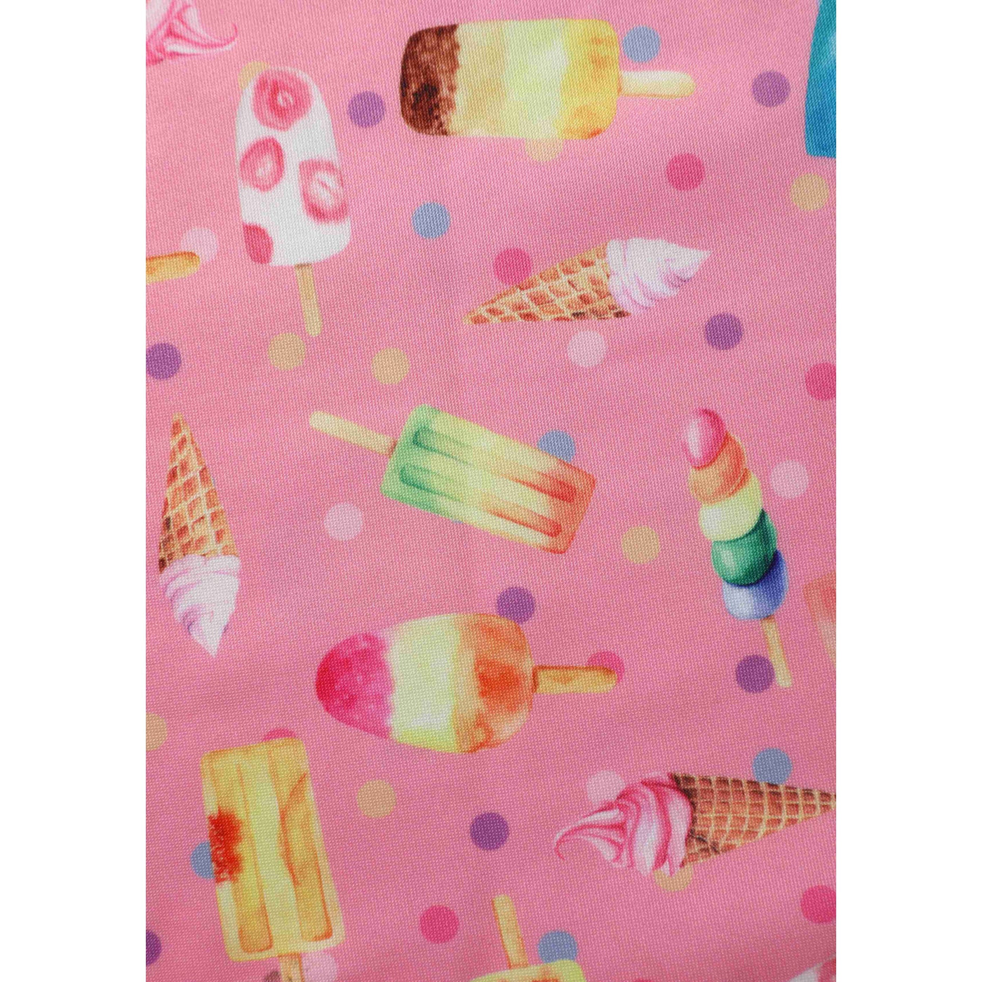 EU STOCK Children Amanda Swing Dress in Pink Popsicle Print