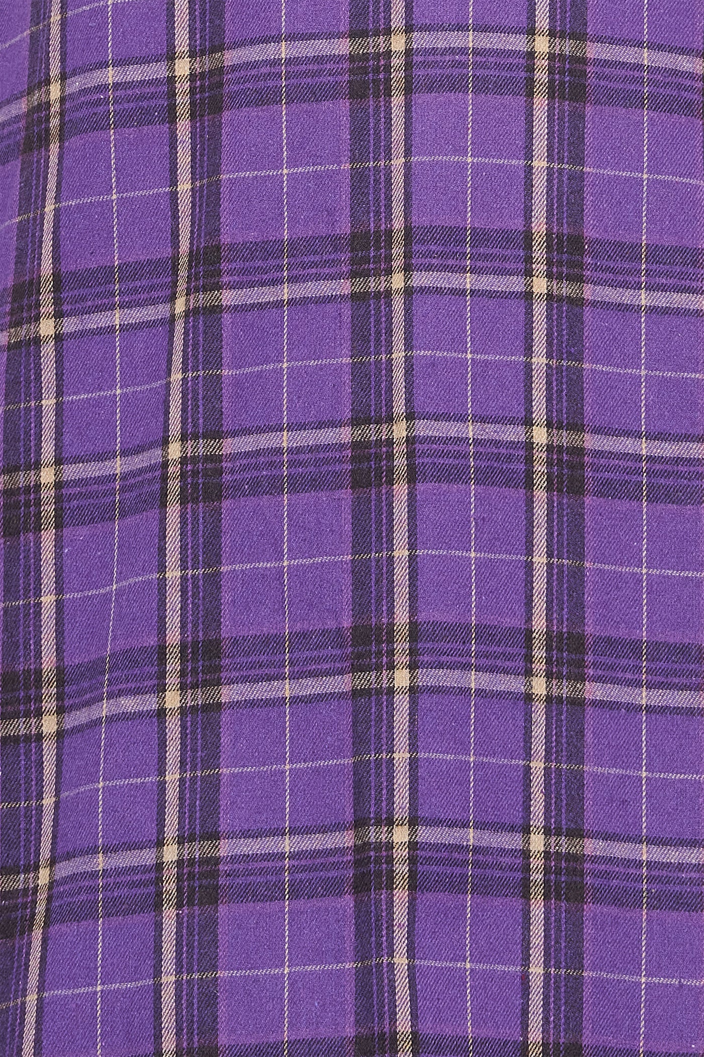 PRE ORDER Shirley High Waist Full Circle Skirt in Purple Tartan