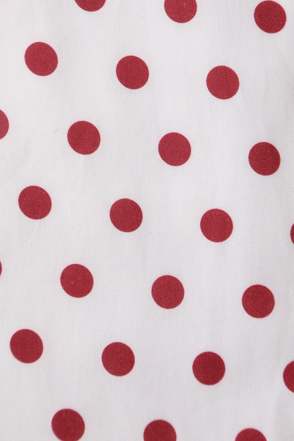 EU STOCK Maverick Red/White Polka Dot Flared Dress